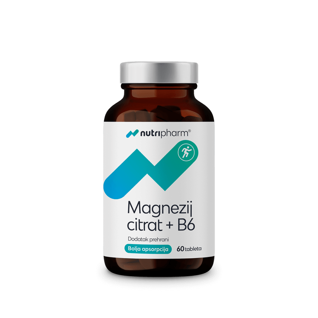 Magnezij citrat + B6 — Nutripharm®