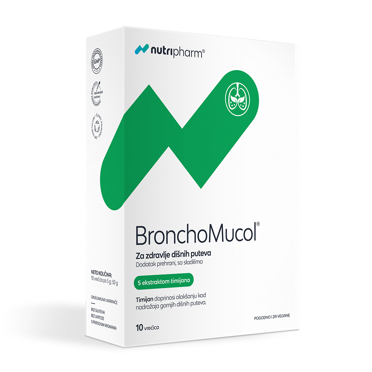 BronchoMucol vrećice pakiranje