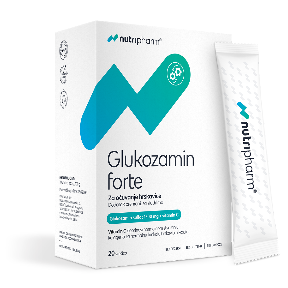 Glukozamin forte vrećice pakiranje